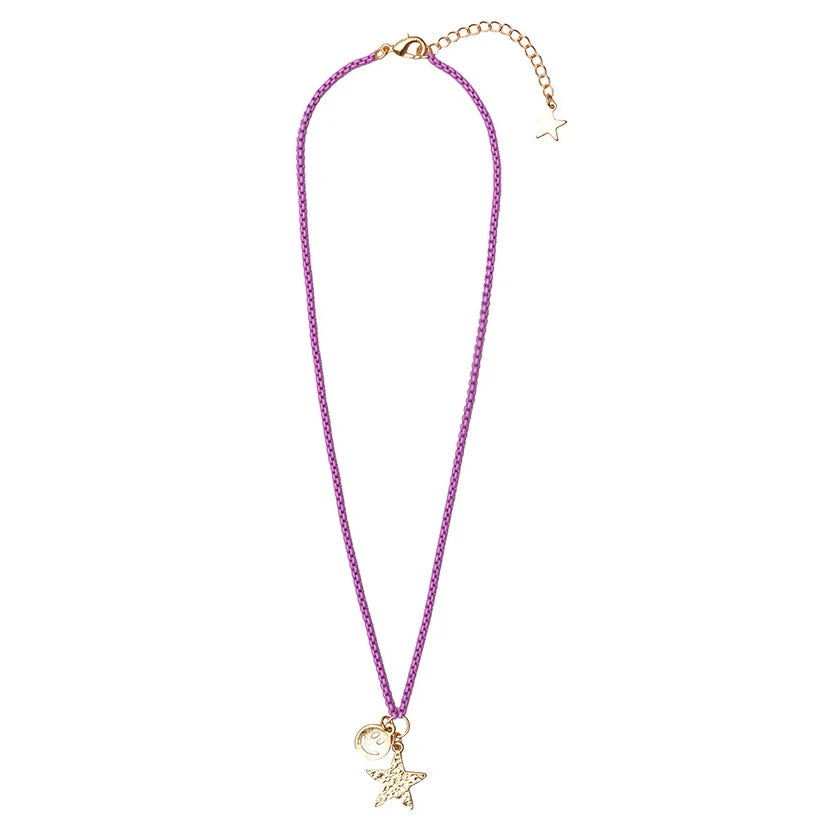 Great Pretenders Boutique Starshine Smiles Necklace - Kids Pretend Play Jewelry for Dress Up & Tea Parties | Sparkling Smile Pendant for Girls Birthday Gifts & Role Playing