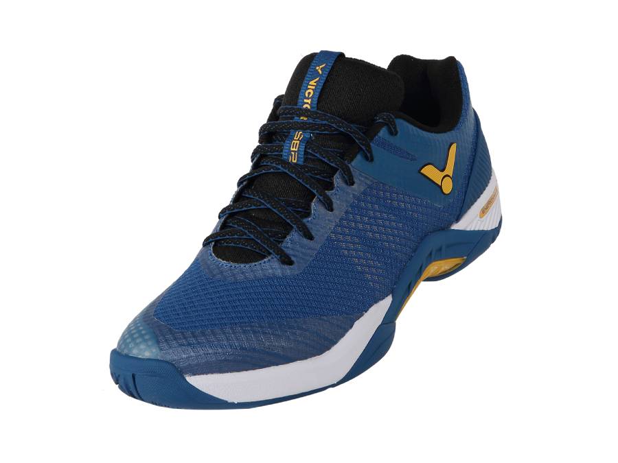 Victor S 82 BE Unisex Badminton Court Shoes - Lightweight & Breathable for Indoor Sports (Medieval Blue) | Perfect for Badminton, Squash & Indoor Court Games