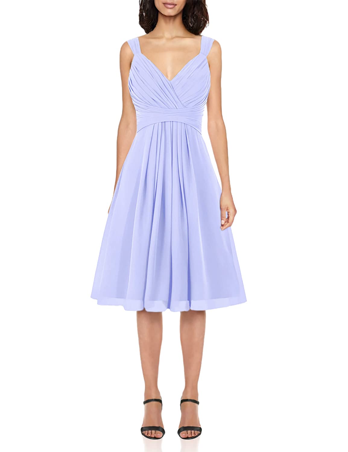 Elegant Short Chiffon Bridesmaid Dresses for Prom, Party & Junior Bridesmaids - Perfect for Weddings, Formal Events & Special Occasions