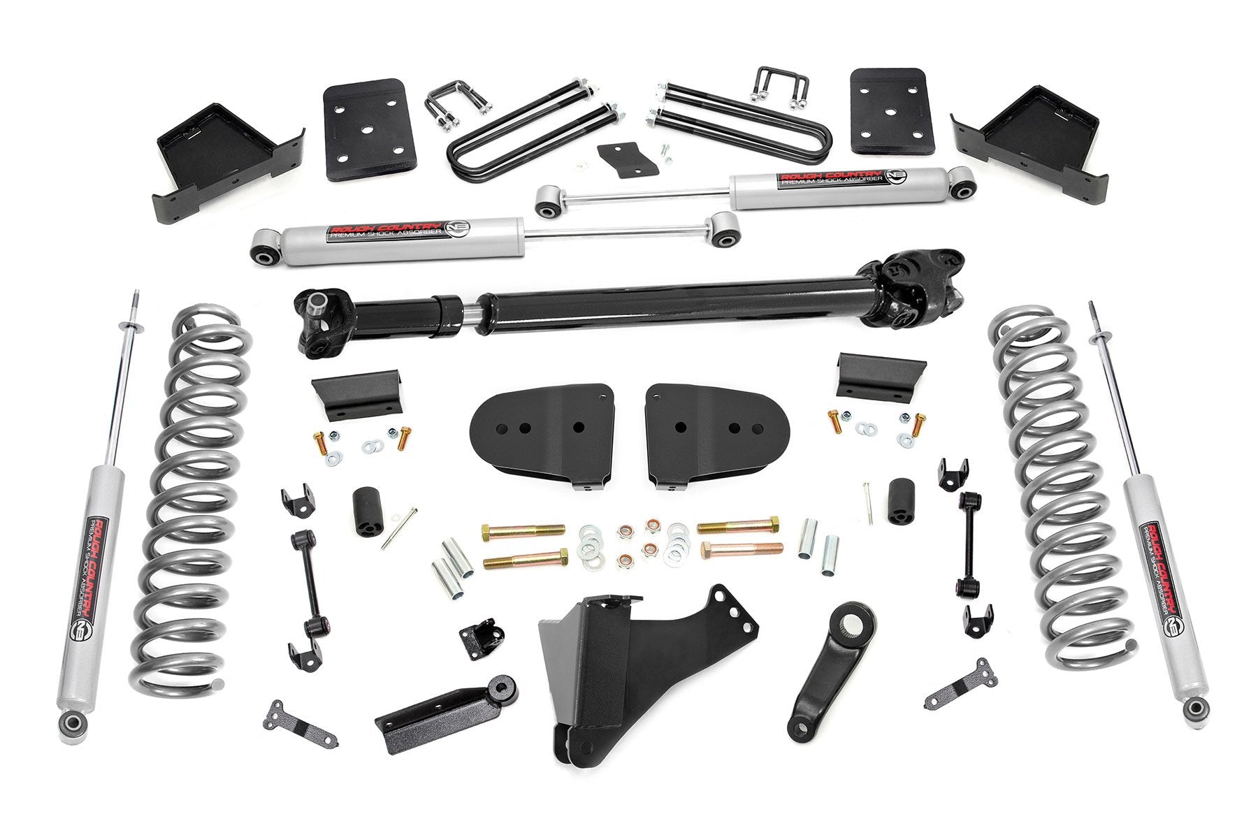 6 Inch Lift Kit for Ford F-250/F-350 Super Duty 4WD (2023-2025) - No OVLDS | D/S | Heavy Duty Suspension Upgrade | Perfect for Off-Roading & Towing