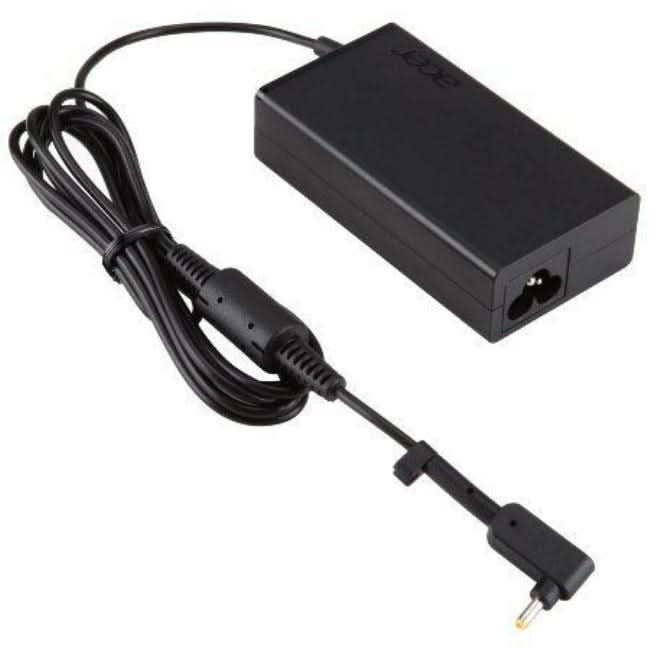 Acer 45W Power Adapter & Inverter - NP.ADT0A.077 Replacement Charger for Laptops - Black Indoor Power Supply for Home & Office Use