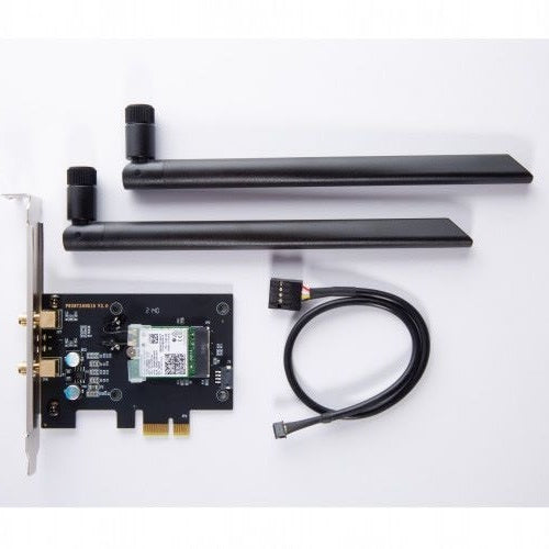 Mediatek MT7921 PCIe WiFi 6 & Bluetooth 5.2 Kit - High-Speed Wireless Adapter for Gaming, Streaming & Home Office