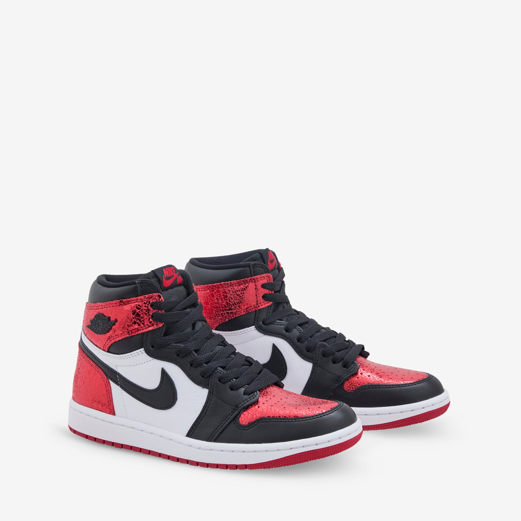 Women's Air Jordan 1 Retro High OG Sneakers - Varsity Red, Black & White Colorway | Basketball Shoes for Women | Perfect for Streetwear, Gym & Casual Outfits