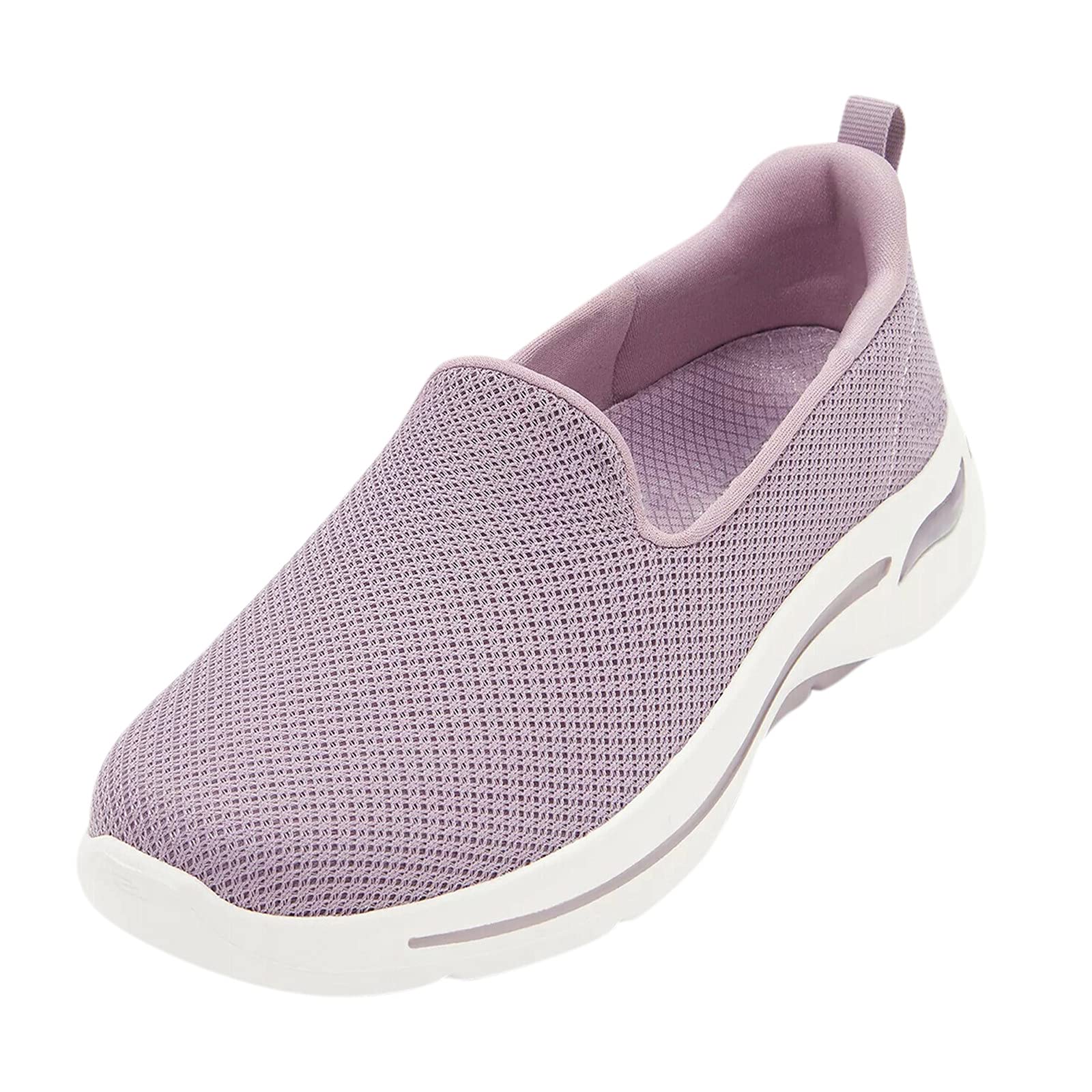 Women's Non-Slip Canvas Sneakers - Breathable Flat Walking Shoes for Women | Summer Stylish Sport Loafers | Perfect for Casual Wear, Gym, Travel & Daily Activities