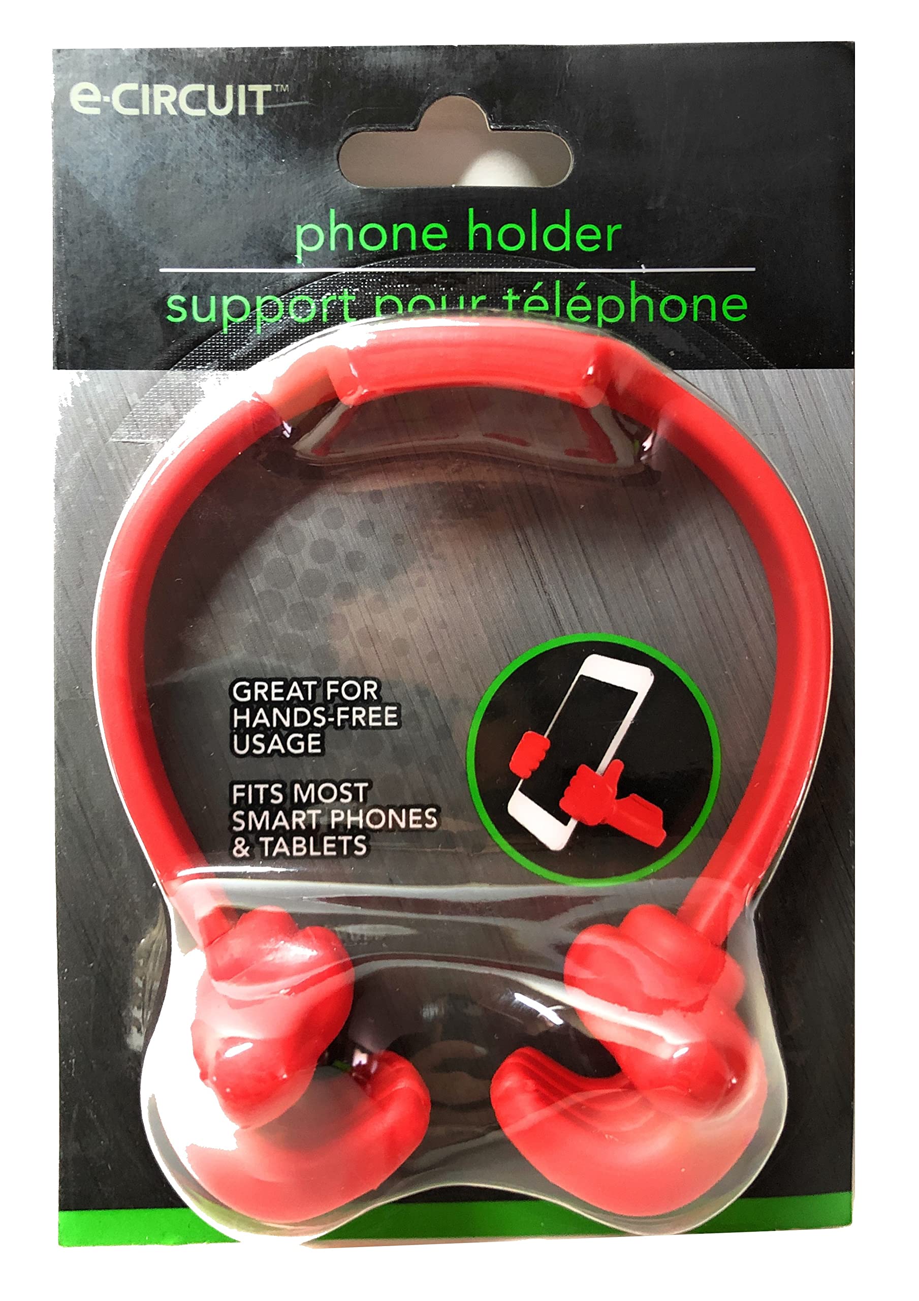 Universal Phone Holder - Adjustable & Sturdy Car Mount for iPhone, Samsung, Google Pixel - Perfect for Driving, Commuting & Hands-Free Use (Blue)