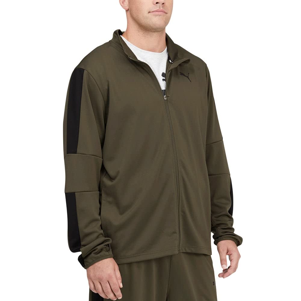 Puma Men's Blaster Big & Tall Winter Coat Jacket - Green Outerwear for Casual Wear | Perfect for Outdoor Activities & Cold Weather Protection