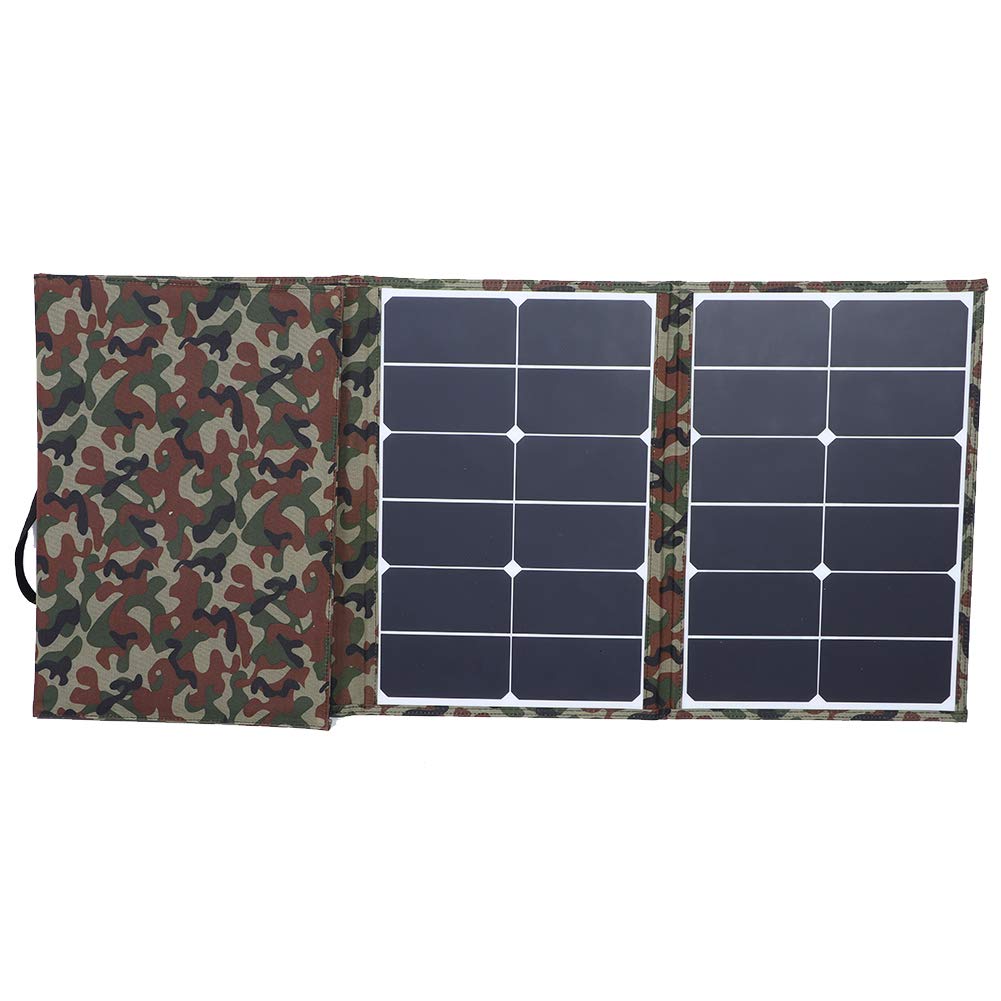 Portable 120W Solar Charger Kit - Foldable Solar Panel for Laptop, Tablet, Phone, Camera & GPS Devices | 5V USB Output | Perfect for Camping, Hiking, Travel & Emergency Power Supply