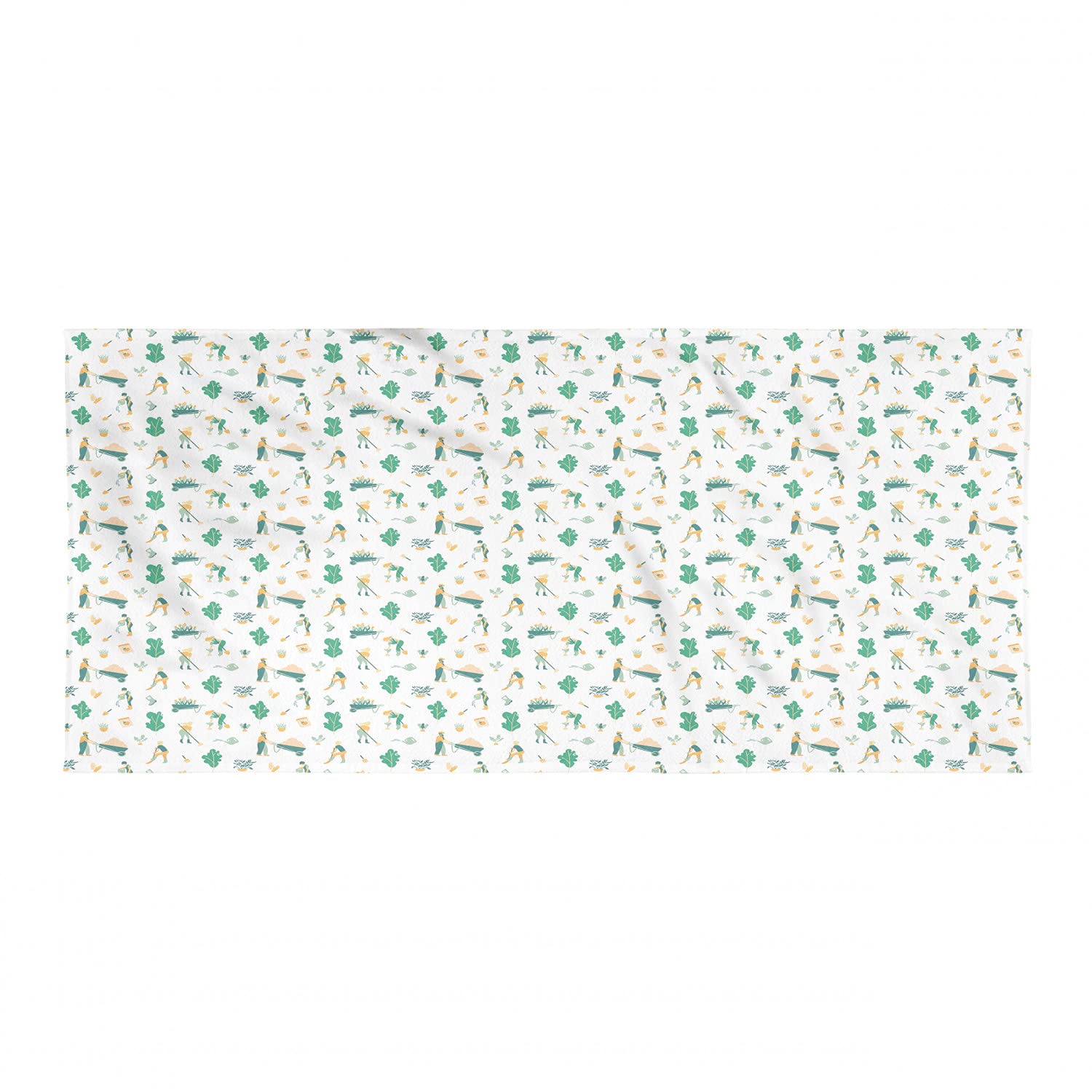 Ambesonne Quick Dry Microfiber Towel for Gardening, Hiking & Camping