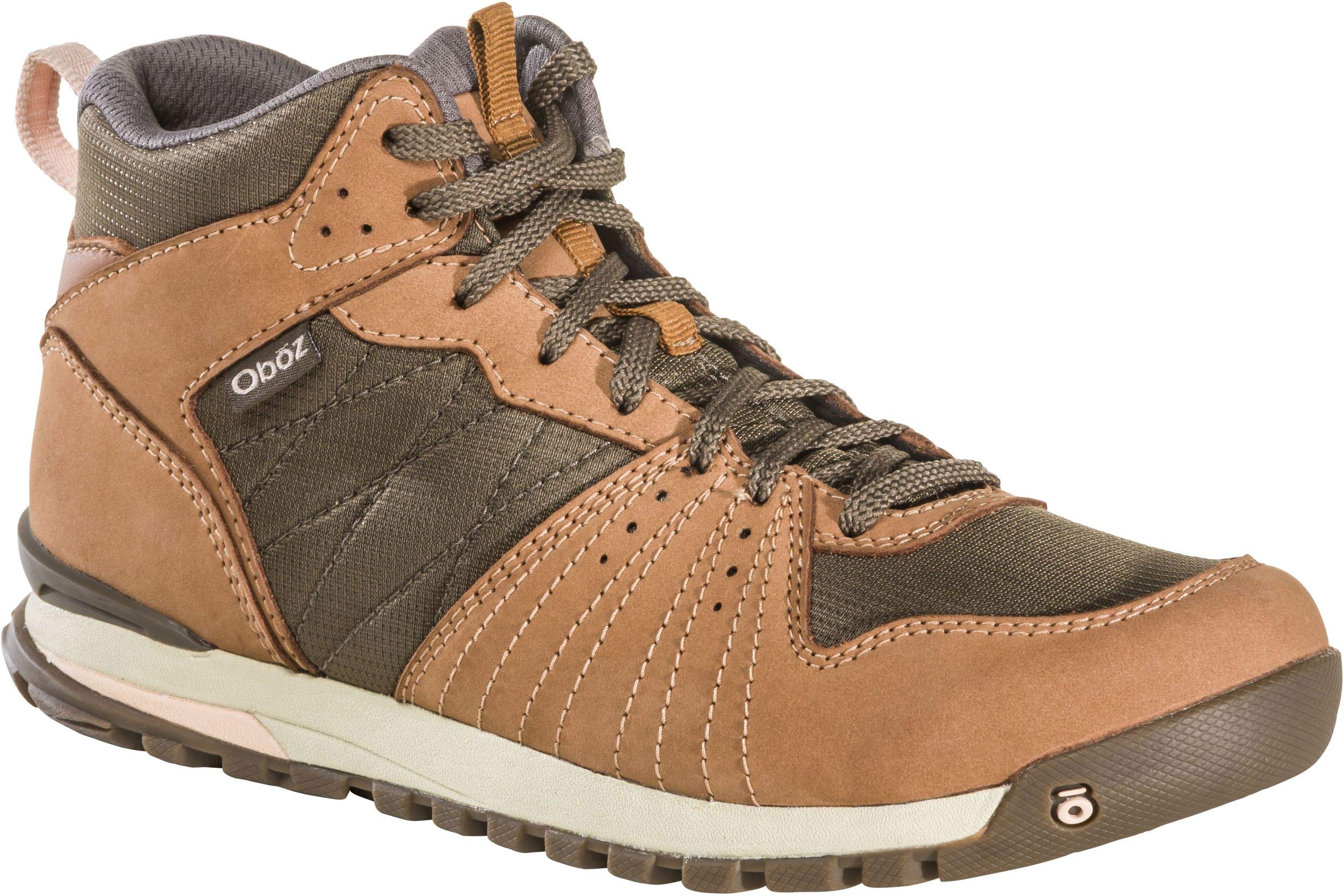 Oboz Bozeman Mid Waterproof Hiking Boots for Women - Lightweight & Durable Outdoor Shoes for Trail Walking, Camping & Backpacking