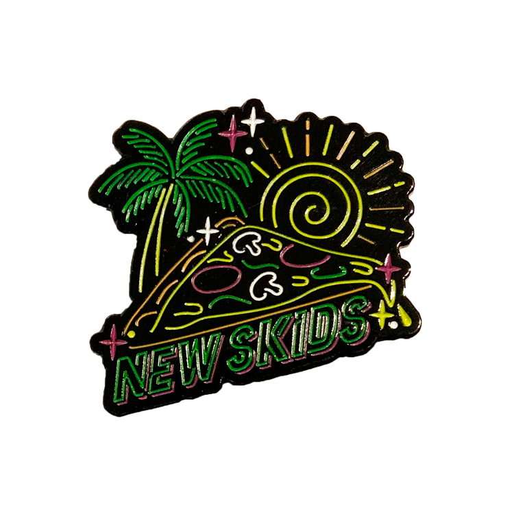 SKIDS Tropical Enamel Pin - Cute Cartoon Fruit Brooch for Backpacks, Hats & Jackets - Perfect for Collectors & Kawaii Fashion Accessories