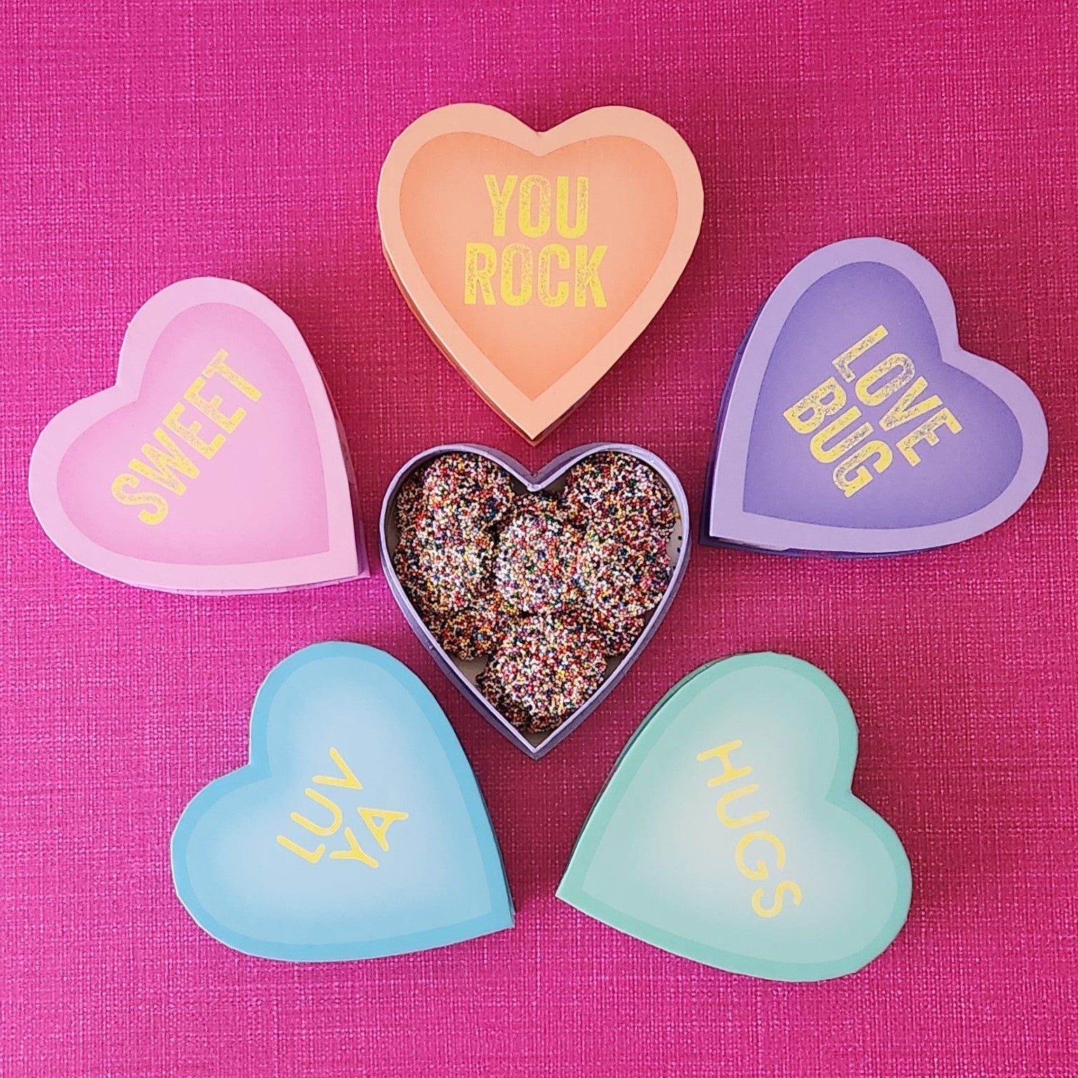 Premium Nonpareil Sprinkles in Heart-Shaped Gift Box - Perfect for Baking, Cupcake Decorating, and Valentine's Day Treats