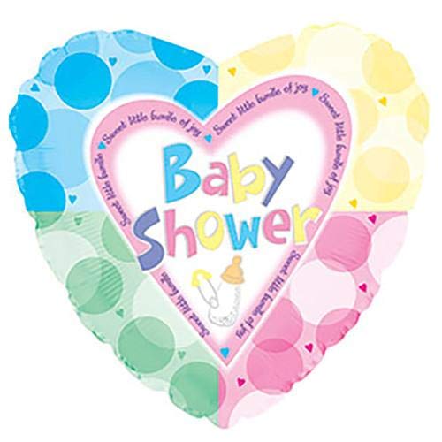 LOONBALLOON 17 Inch Baby Shower Balloons - Gender Reveal Party Decorations, Newborn Celebration, Birthday Party Supplies for Baby Showers & Nursery Decor