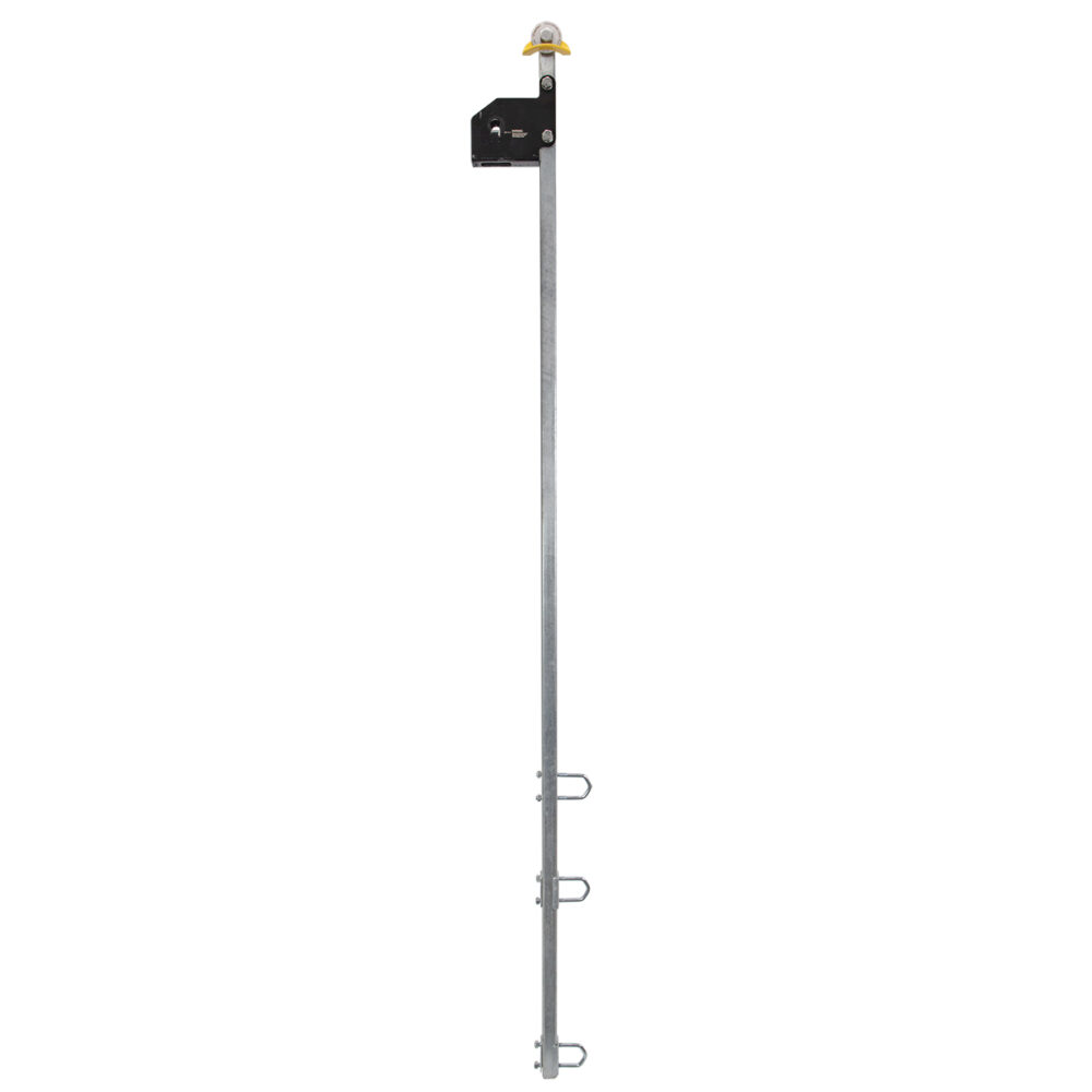 4′ Extended Top Bracket Assembly for 2-Person Ladder - Heavy Duty Aluminum Construction for Roofing, Construction & Home Improvement Projects