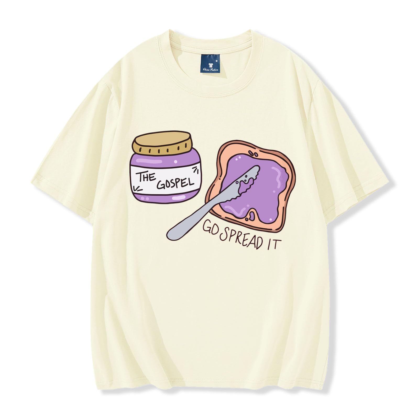 Spread The Gospel Tee Shirt - Jesus Christ Christian Faith T-Shirt - Comfortable Cotton Apparel for Church, Bible Study & Everyday Wear