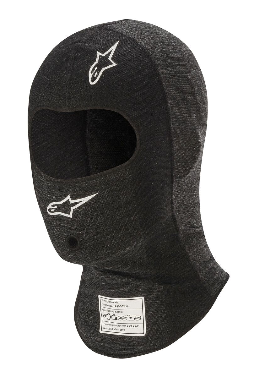 Alpinestars ZX Evo V2 Balaclava - FIA 8856-2018 Certified Fireproof Racing Face Mask for Motorcycle & Motorsports | Comfortable & Breathable for Track Days, Racing & Cold Weather Riding