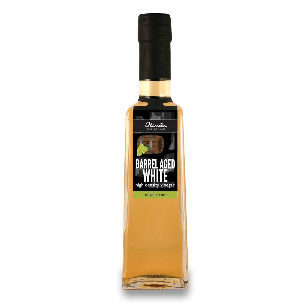 Premium Barrel Aged White Balsamic Vinegar - Organic, Artisanal Italian Condiment for Salads, Marinades & Gourmet Cooking