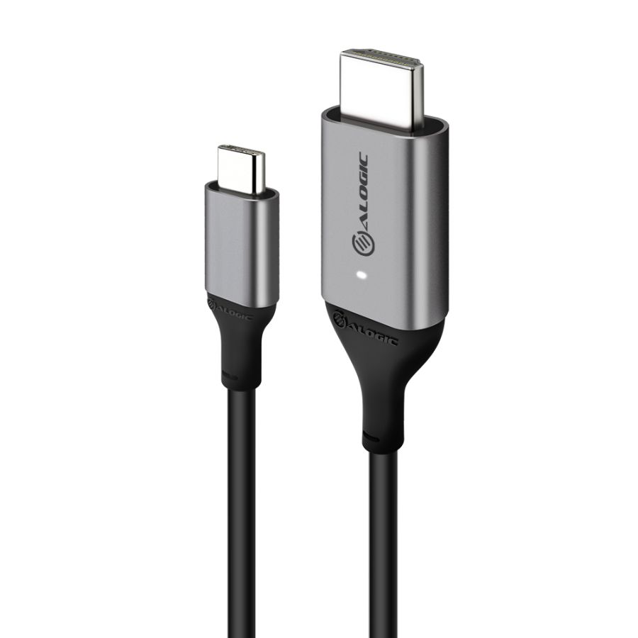 Premium USB C to HDMI Cable 4K 60Hz HDR - Space Gray Ultra Series - High-Speed Video & Audio Transmission for MacBook, iPad, Samsung, TV, Monitor & Gaming