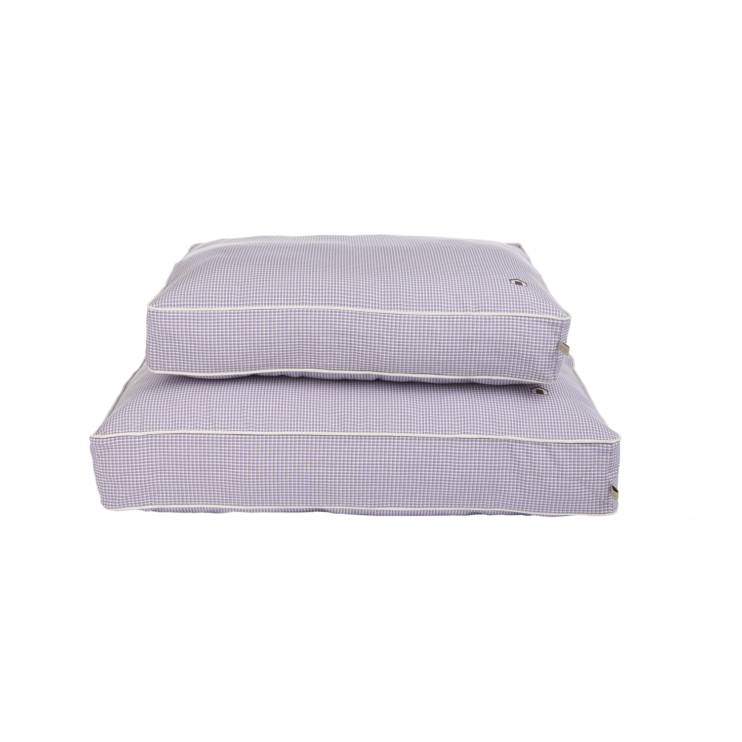 Premium Oblong Dog Bed - Soft & Comfortable Graph Mauve Pet Couch for Small to Medium Dogs - Perfect for Living Room, Bedroom or Pet Nursery
