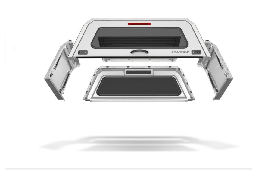 Chevrolet Silverado/Sierra 1500 RSi SmartCap Evo Commercial Truck Bed Cover - Durable Aluminum Tonneau for Pickup Trucks - Perfect for Camping, Work & Off-Road Adventures