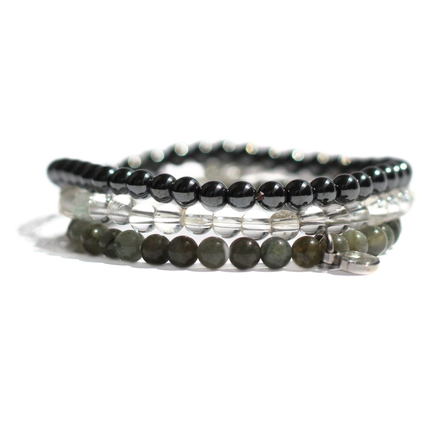 Aquarius Strength Bracelet Pack Mini - Zodiac Inspired Adjustable Bracelets for Women & Men - Perfect for Daily Wear, Yoga, Meditation & Gifts
