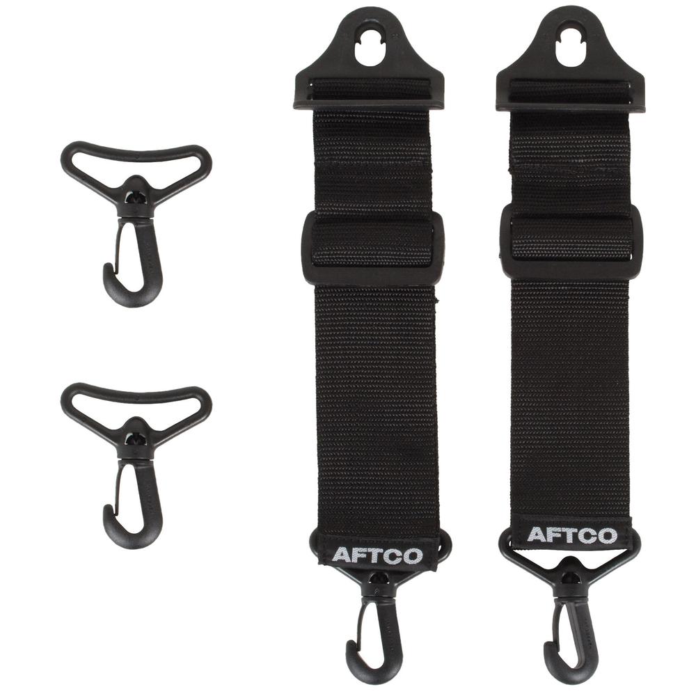 AFTCO Belt & Harness Drop Straps Kit - Heavy Duty Fishing Accessories for Saltwater & Freshwater Anglers - Perfect for Trolling, Offshore & Deep Sea Fishing