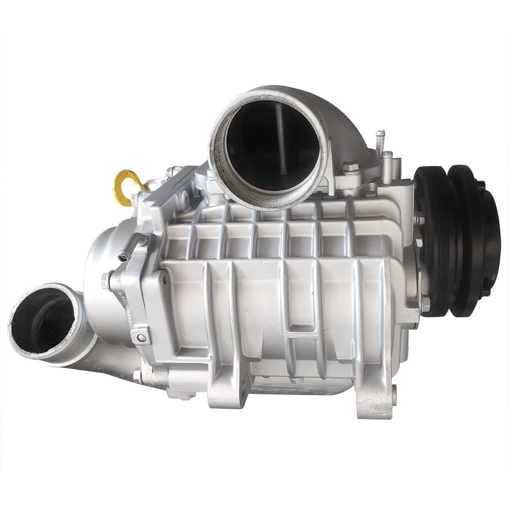 High-Performance SC14 Supercharger Turbocharger Kit - Aluminum Compressor Blower Booster for 2.0-3.5L Engines (Cherokee, SUV, Car) - Boost Acceleration & Power for Racing, Off-Road & Performance Upgrades