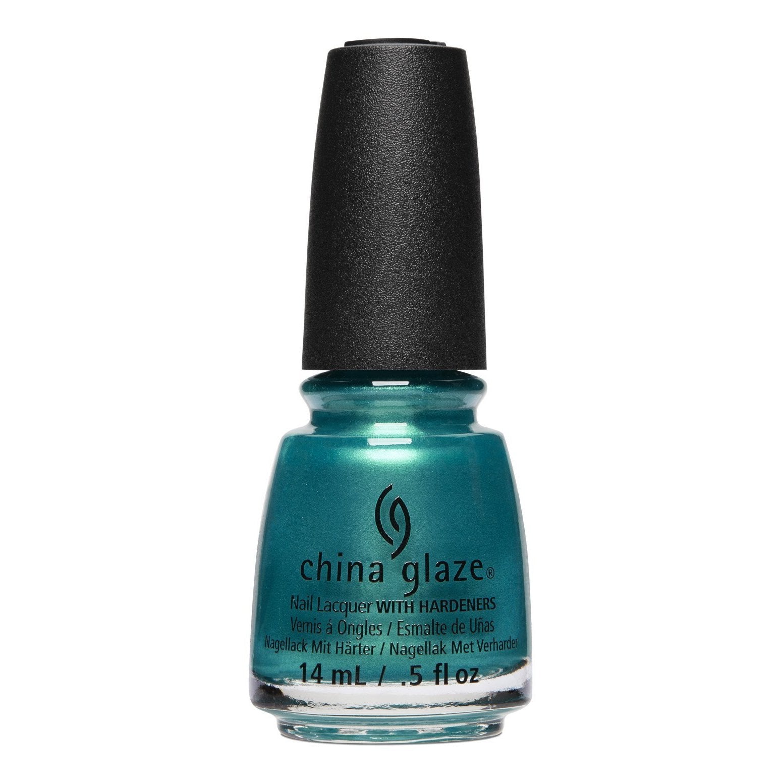 China Glaze Don't Teal My Vibe Nail Polish - 0.5 oz / 14.7ml - #66225 - Long Lasting Teal Blue Shade for Manicures & Pedicures - Perfect for Parties, Weddings & Everyday Wear