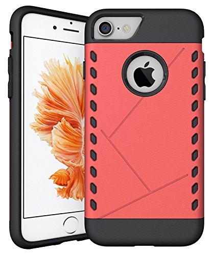 Durable Shockproof iPhone 8 / iPhone 7 Case - Matte Rose Finish Slim Protective Cover | Perfect for Outdoor Activities, Travel & Everyday Protection