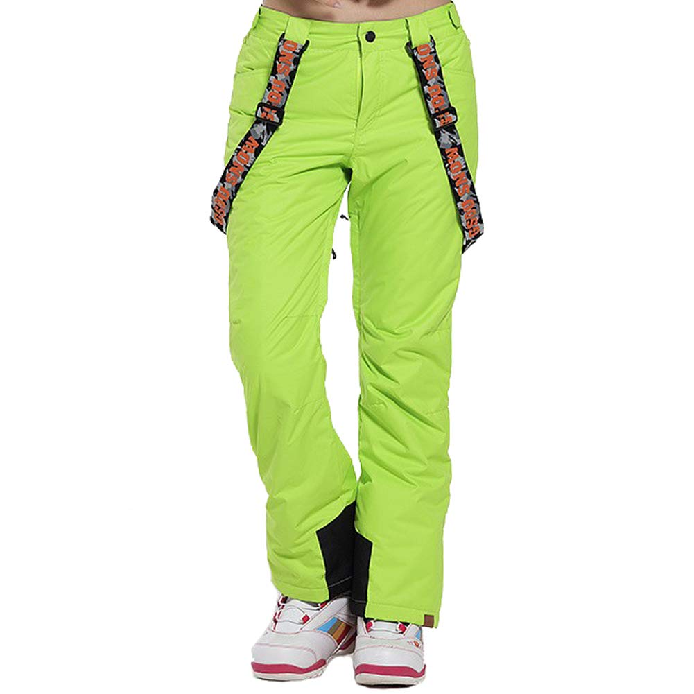 Women's Insulated Waterproof Snow Pants - Windproof Ski Bibs for Winter Sports & Outdoor Activities - Perfect for Skiing, Snowboarding & Cold Weather Adventures