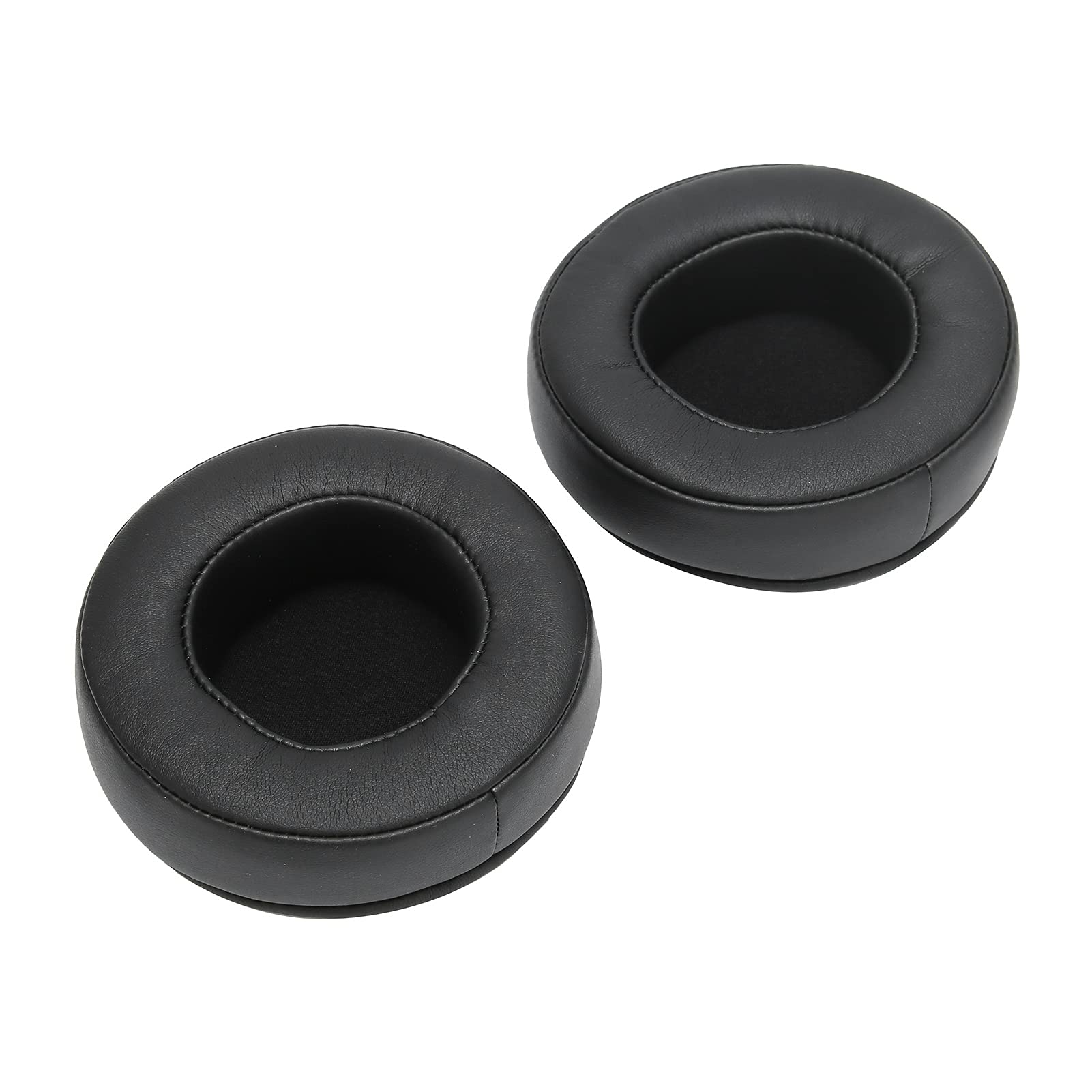 Universal 90mm Headphone Earpads - Artificial Leather & Sponge Cushions for Long Listening Comfort