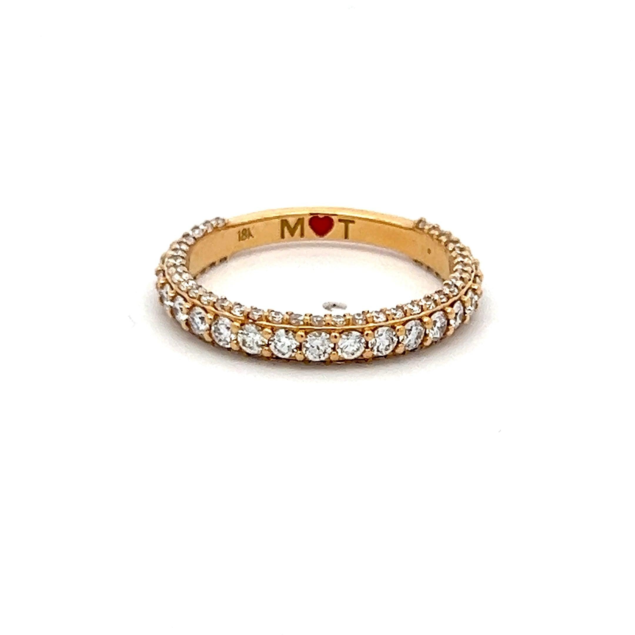 0.65 Carat Round Brilliant F VS2 Diamond Engagement Ring in 18K Yellow Gold - Perfect for Proposals, Anniversaries & Special Occasions
