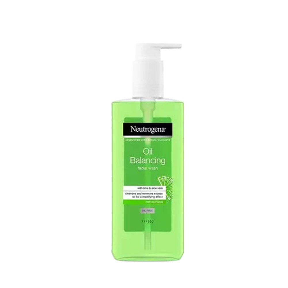 Neutrogena Oil-Free Acne Wash, 200ml - Gentle Foaming Cleanser for Oily & Acne-Prone Skin | Daily Face Wash to Remove Excess Oil & Prevent Breakouts | Perfect for Morning & Night Skincare Routine