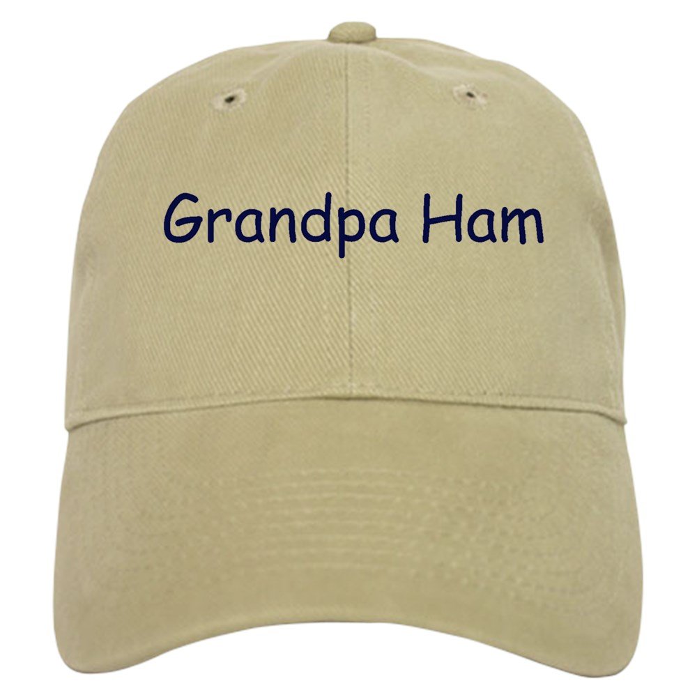 Grandpa Ham Baseball Cap - Adjustable Dad Hat for Casual Wear