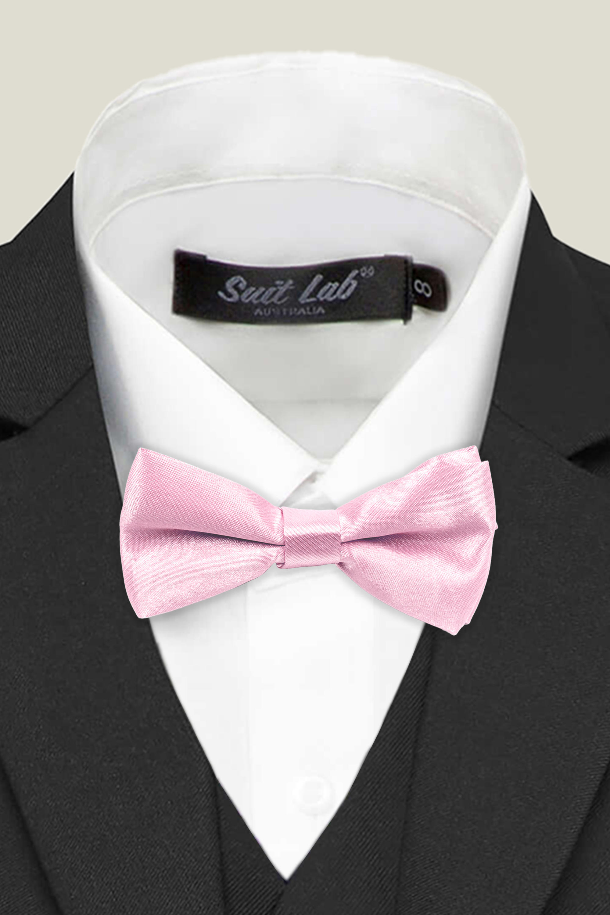 Stylish Baby Pink Bow Tie for Boys | Formal & Party Accessories | Perfect for Weddings, Birthdays & Special Occasions