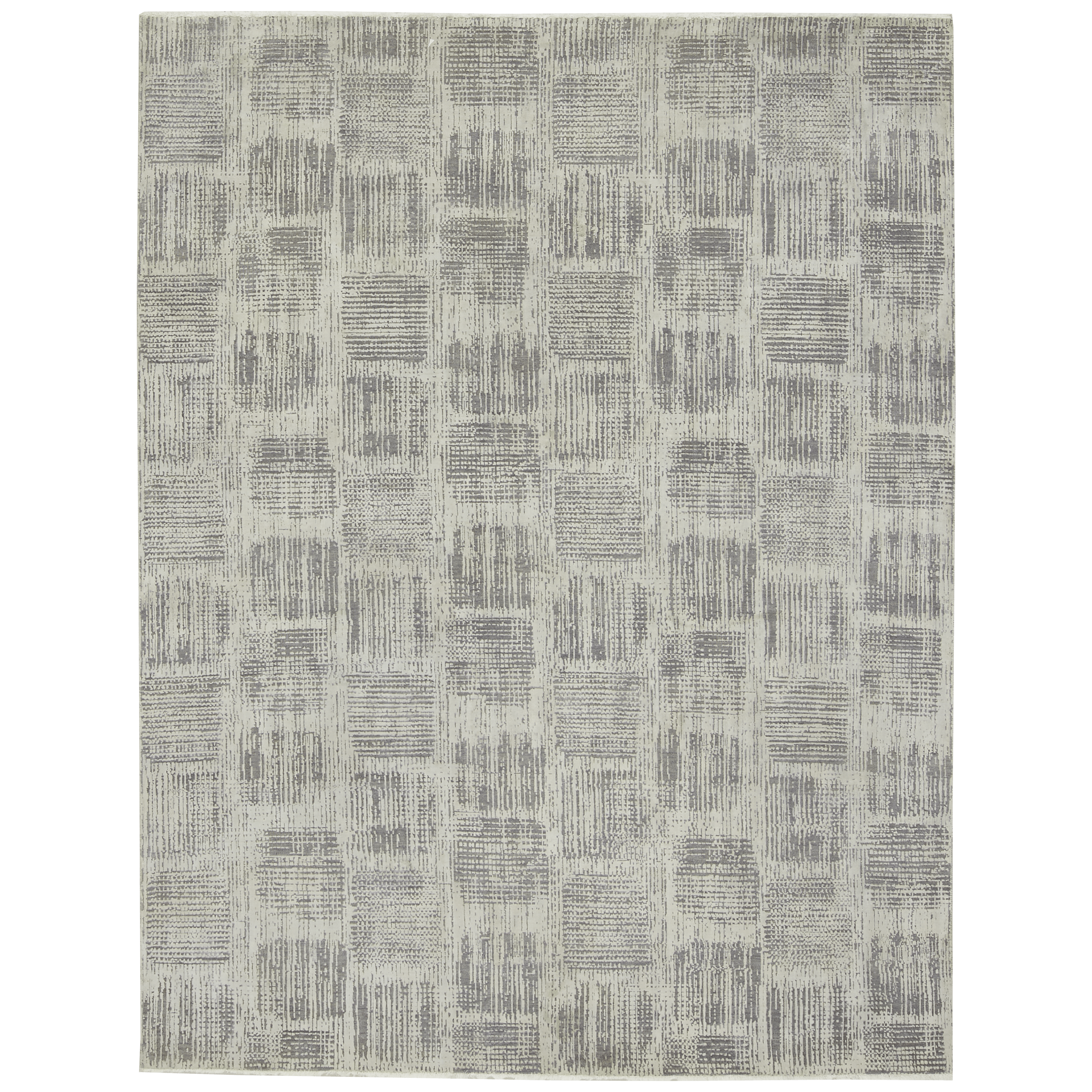 Ritom Grey/Ivory Area Rug - Soft Modern Abstract Design Non-Slip Living Room Carpet - Perfect for Bedroom, Dorm, Office & Home Decor