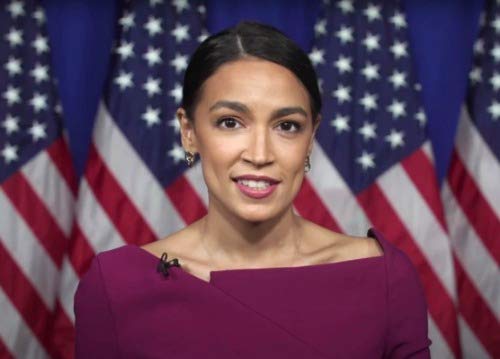 Alexandria Ocasio-Cortez Glossy Poster - High Quality AOC Photo Print Banner for Wall Decor - Perfect for Home, Office & Political Enthusiast Gifts