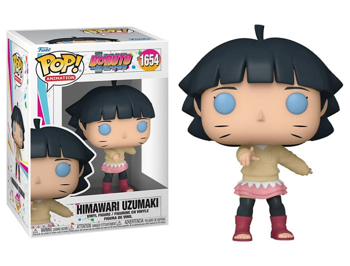 Boruto: Naruto Next Generations Pop! Vinyl Figure - Himawari Uzumaki Collectible [1654] | Anime Merchandise for Fans & Collectors | Perfect for Display, Gifts, and Anime Collections