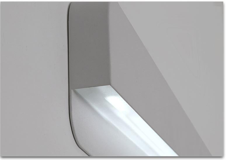 Modern LED Minimalist Metal Wall Light - Sleek Indoor/Outdoor Lighting for Living Room, Bedroom, Patio & Hallway