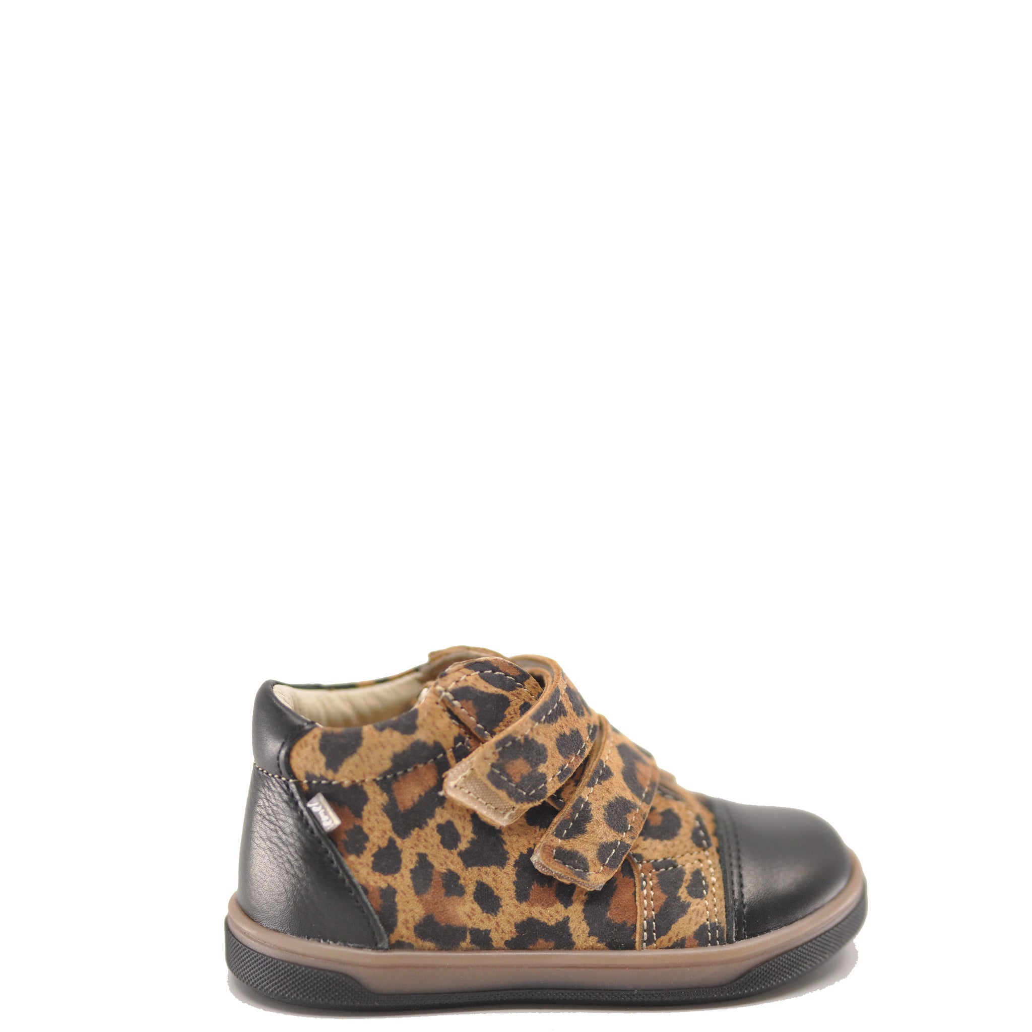 Emel Cheetah Print Velcro Baby Sneakers - Soft & Comfortable First Walkers Shoes for Toddlers - Perfect for Indoor Play, Outdoor Adventures & Special Occasions