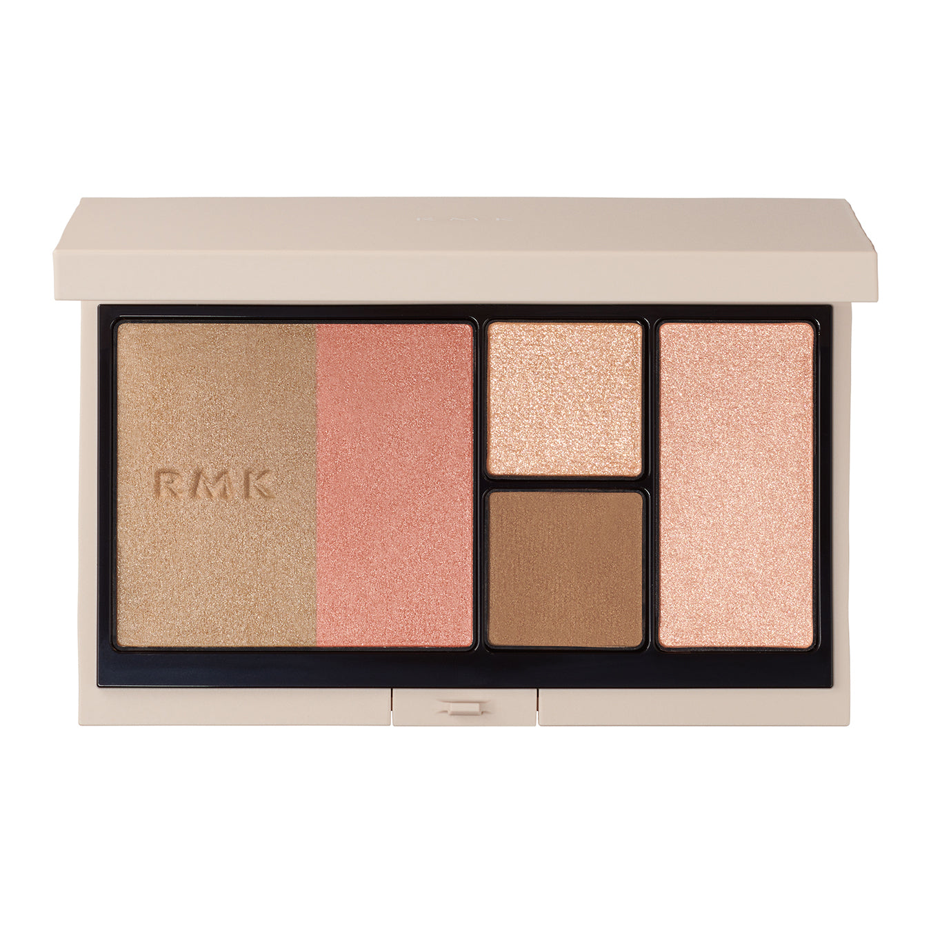 RMK Shade & Glow Face Palette - Contour & Highlight Makeup Kit with Blush & Bronzer for Flawless Glow | Perfect for Daily Makeup, Special Occasions & Photoshoots
