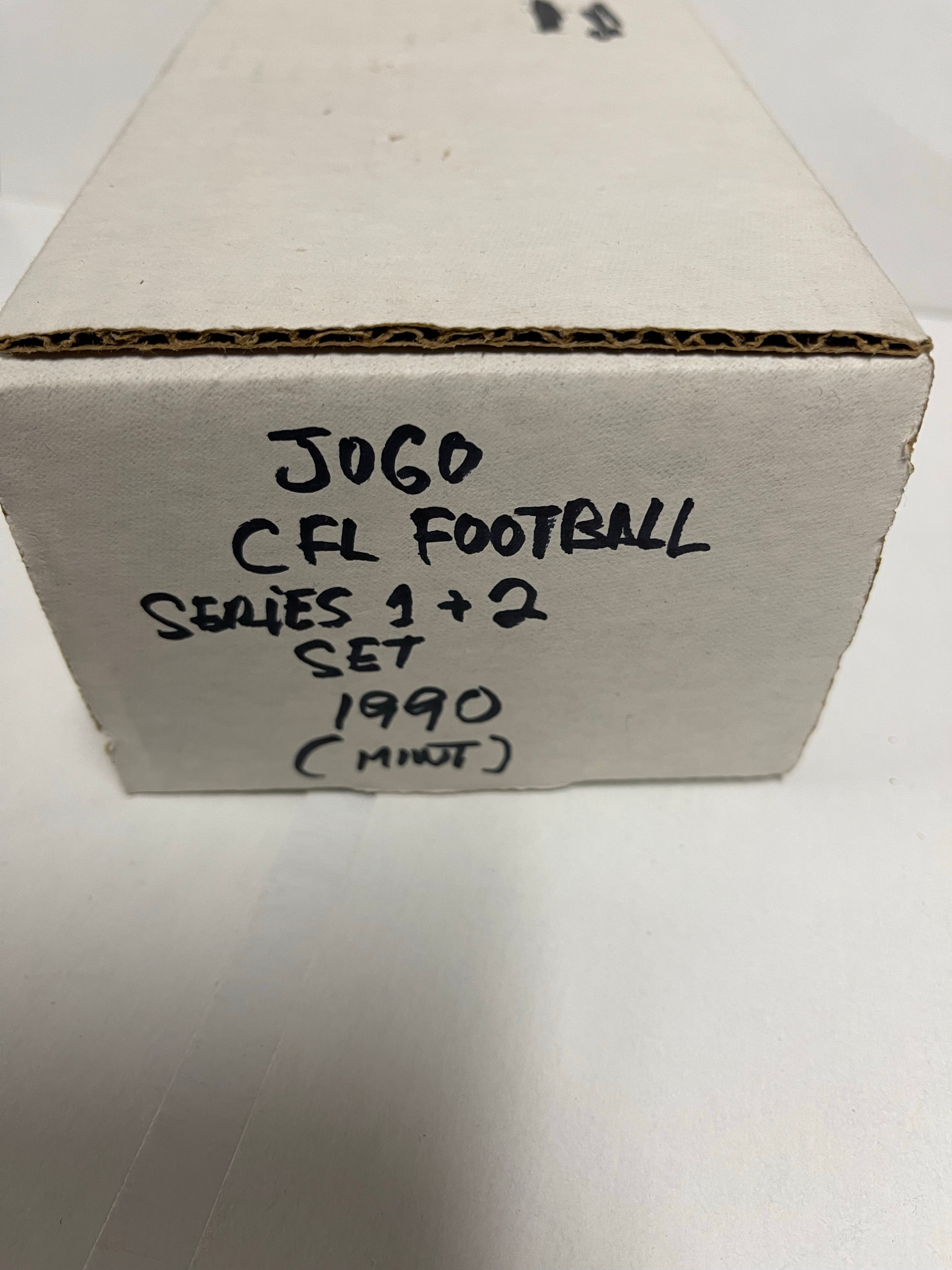 1990 CFL Football Series 1 & 2 High-Grade Trading Card Set - Complete Collection for Sports Memorabilia Collectors & Canadian Football League Fans