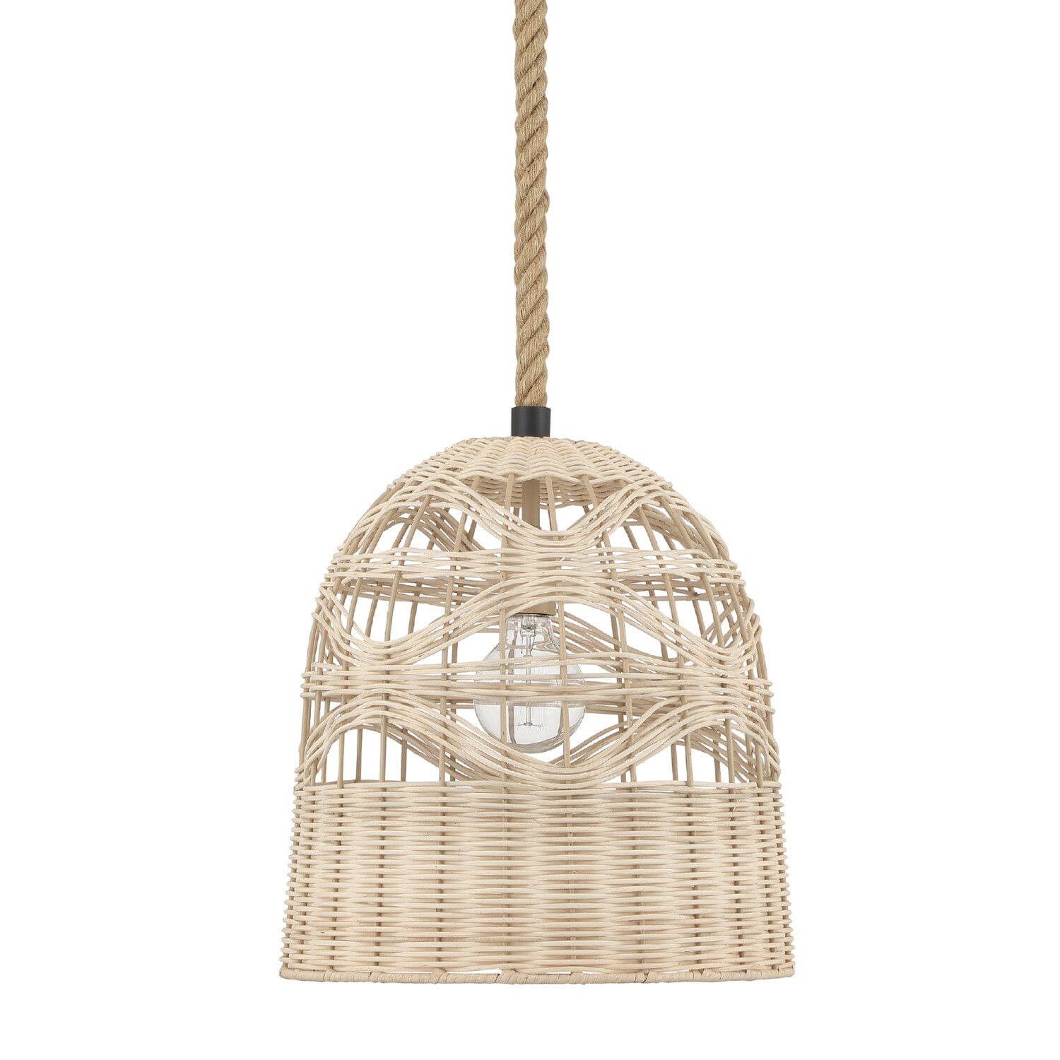 Baskel 1 Light Large 14 Inch Modern Pendant Light Fixture - Perfect for Kitchen Island, Dining Room, or Entryway Lighting
