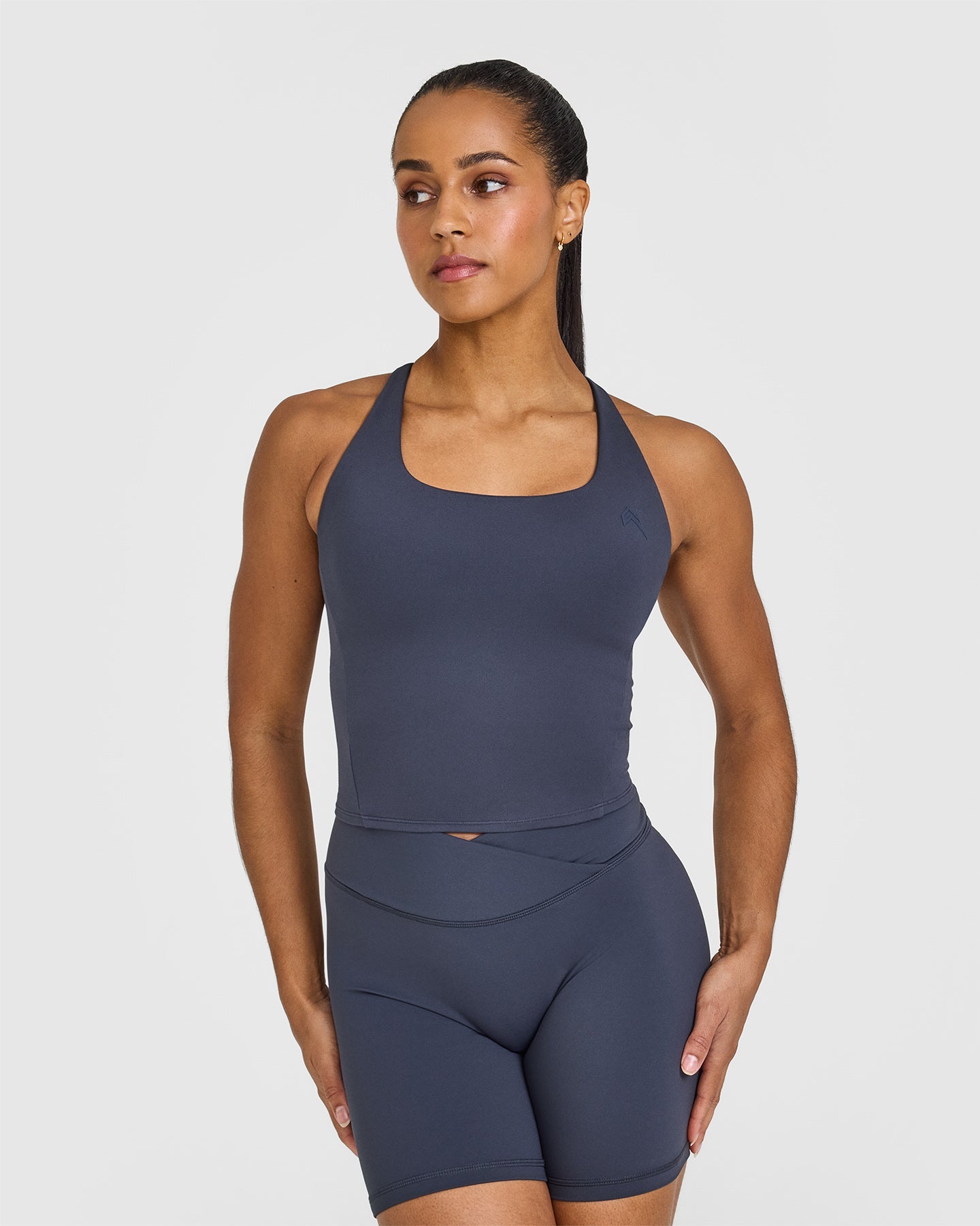 Timeless Square Neck Mid Vest for Women | True Blue | Casual & Layering Outfits for Spring & Summer