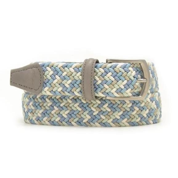 3.5cm Woven Elastic Belt for Women & Men - Adjustable Waistband Strap (Sand Storm Color) - Perfect for Pants, Skirts, Dresses & DIY Fashion Projects