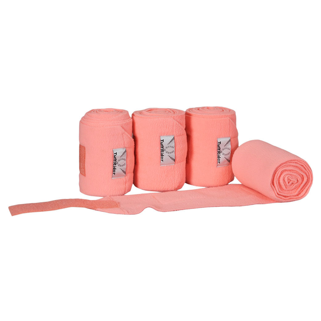 TuffRider Horse Fleece Polo Bandages - Soft & Durable Leg Wraps for Equestrian Riding, Training & Show - Perfect for Warmth & Protection