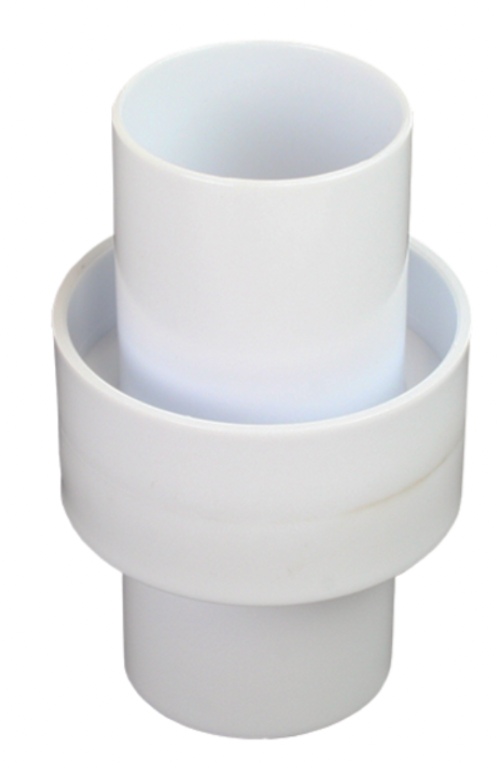 1-1/2 Inch Pure Blue Pool Hose Connector - Durable Swimming Pool Hose Joiner for Above Ground Pools, Water Pumps & Filtration Systems