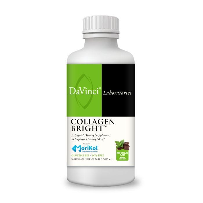 Premium Collagen Peptides Powder - Bright Mint Chocolate Flavor 7.6oz (215g) | Supports Skin, Hair & Nails | Perfect for Smoothies, Coffee & Baking