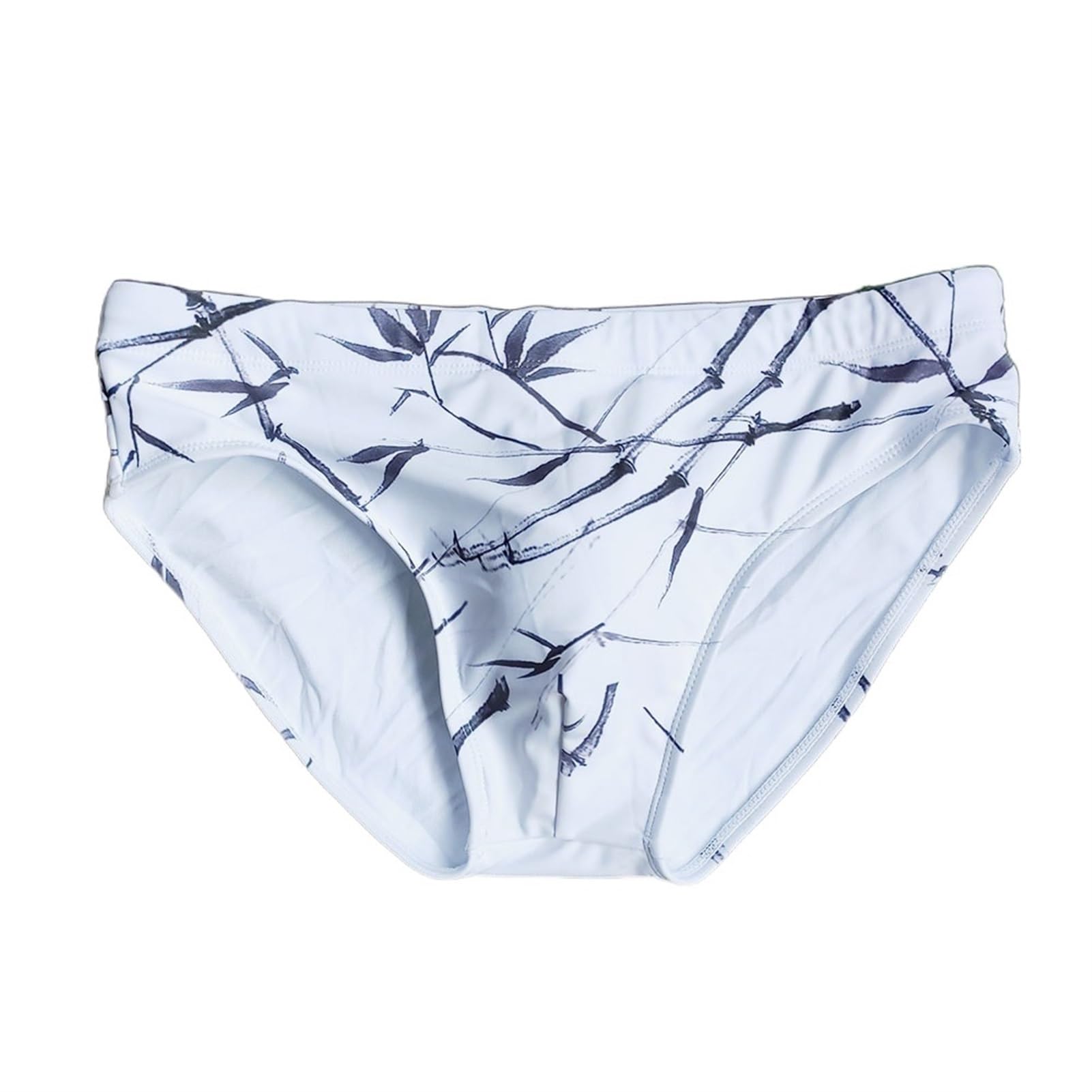 Men's Low-Rise Bikini Swim Briefs - Quick-Dry Beach Swimwear for Surfing, Swimming & Sunbathing