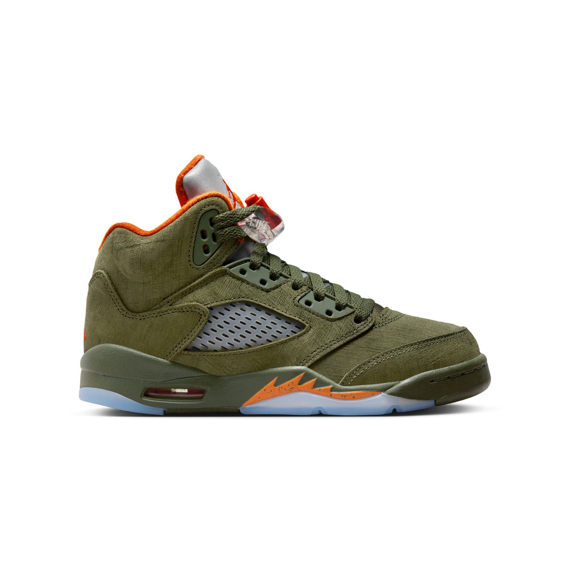 Air Jordan 5 Retro 'Olive' Kids Basketball Shoes - Comfortable Sneakers for Boys & Girls - Perfect for School, Sports & Casual Wear