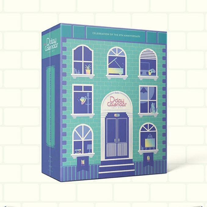 BTS 'FESTA D DAY CALENDAR' 8th Anniversary Limited Edition - K-Pop Merchandise for BTS Army Collectors | Perfect for Fan Celebrations, Room Decor & Special Gifts